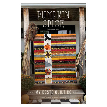 Pumpkin Spice Quilt Pattern - My Beste Quilt Co.