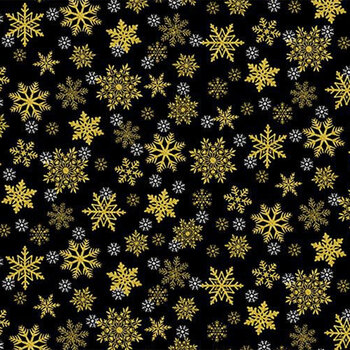 Merry Christmas CM3627-BLACK by Timeless Treasures Fabrics