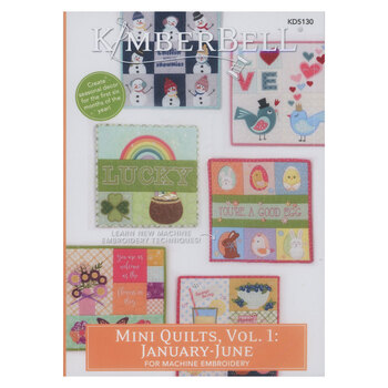 Mini Quilts, Vol. 1: Months 1 to 6 - Machine Embroidery CD