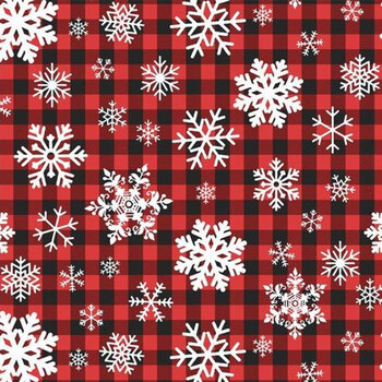 Christmas Eve CD2883-Red by Timeless Treasures