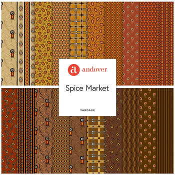 Spice Market  Yardage by Jo Morton for Andover Fabrics