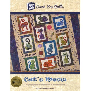 Cat's Meow - Machine Embroidery CD