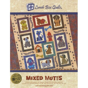 Mixed Mutts - Machine Embroidery CD