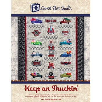 Keep On Truckin - Machine Embroidery CD