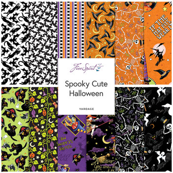 Spooky Cute Halloween  Yardage by Mary Engelbreit for FreeSpirit Fabrics