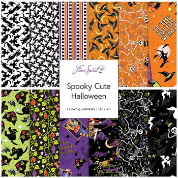 Spooky Cute Halloween  12 FQ Set by Mary Engelbreit for FreeSpirit Fabrics