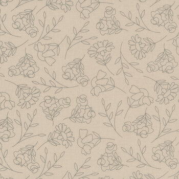 Abloom 29211-20 Stone by Corey Yoder for Moda Fabrics