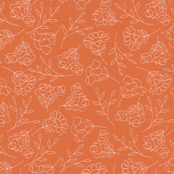 Abloom 29211-12 Coral by Corey Yoder for Moda Fabrics