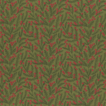 Berry & Pine 5243-12 Sage by Lella Boutique for Moda Fabrics