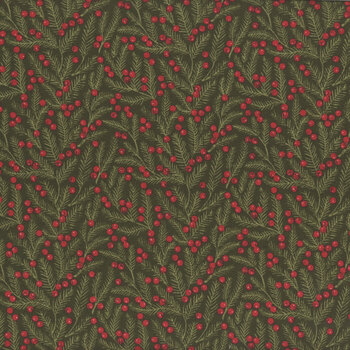 Berry & Pine 5243-13 Evergreen by Lella Boutique for Moda Fabrics