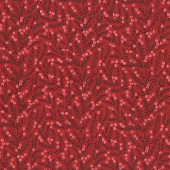 Berry & Pine 5243-14 Cranberry by Lella Boutique for Moda Fabrics