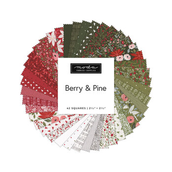 Berry & Pine  Mini Charm Pack by Lella Boutique for Moda Fabrics - RESERVE