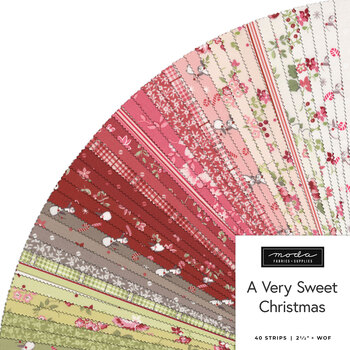 A Very Sweet Christmas  Jelly Roll by Bunny Hill Designs for Moda Fabrics - RESERVE