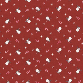 A Very Sweet Christmas 3062-12 Poinsettia by Bunny Hill Designs for Moda Fabrics