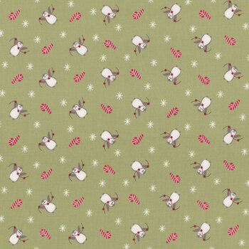 A Very Sweet Christmas 3062-18 Pine by Bunny Hill Designs for Moda Fabrics