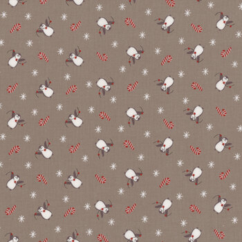 A Very Sweet Christmas 3062-20 Stone by Bunny Hill Designs for Moda Fabrics