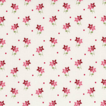 A Very Sweet Christmas 3063-11 Snow by Bunny Hill Designs for Moda Fabrics