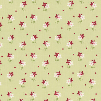 A Very Sweet Christmas 3063-14 Leaf by Bunny Hill Designs for Moda Fabrics