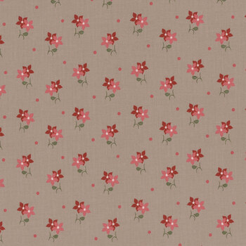 A Very Sweet Christmas 3063-17 Stone by Bunny Hill Designs for Moda Fabrics