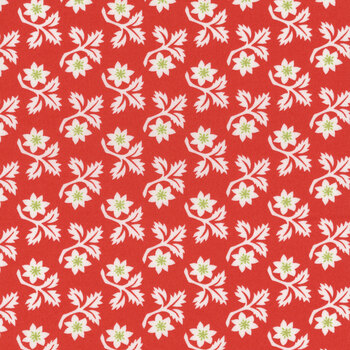 Buon Natale 35402-13 Poinsettia by Fig Tree & Co. for Moda Fabrics