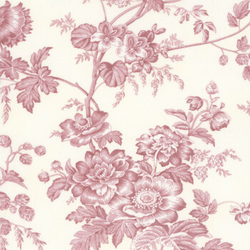 Lavender Fields 44360-21 Cream - Orchid by 3 Sisters for Moda Fabrics