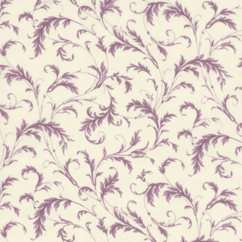 Lavender Fields 44362-21 Cream - Iris by 3 Sisters for Moda Fabrics