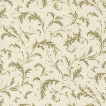 Meadow Greens 44362-32 Porcelain - Basil by 3 Sisters for Moda Fabrics