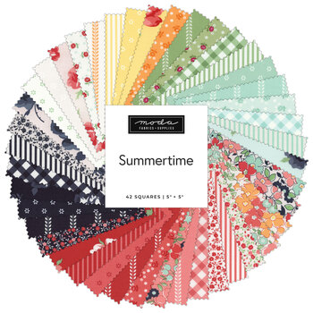 Summertime  Charm Pack by Camille Roskelley for Moda Fabrics - RESERVE