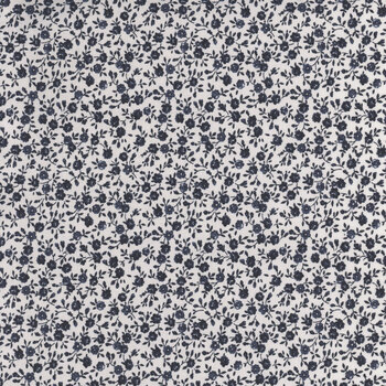 Summertime 55321-31 Cream - Navy by Camille Roskelley for Moda Fabrics