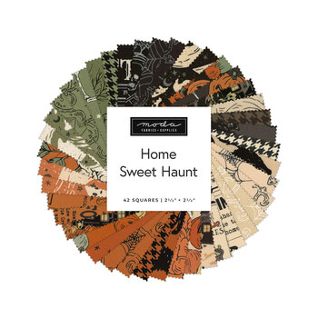 Home Sweet Haunt  Mini Charm Pack by Stacy Iest Hsu for Moda Fabrics - RESERVE