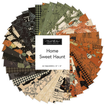 Home Sweet Haunt  Charm Pack by Stacy Iest Hsu for Moda Fabrics - RESERVE