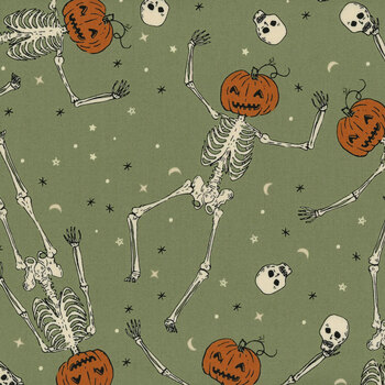 Home Sweet Haunt 20913-15 Moss by Stacy Iest Hsu for Moda Fabrics