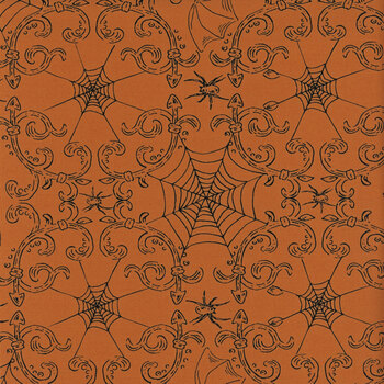 Home Sweet Haunt 20917-14 Pumpkin by Stacy Iest Hsu for Moda Fabrics