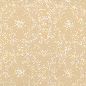 Home Sweet Haunt 20917-21 Bone - White by Stacy Iest Hsu for Moda Fabrics