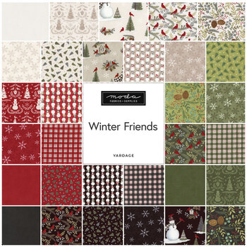 Winter Friends  Yardage by Deb Strain for Moda Fabrics