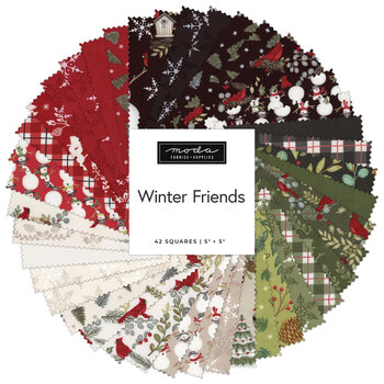 Winter Friends  Charm Pack by Deb Strain for Moda Fabrics - RESERVE