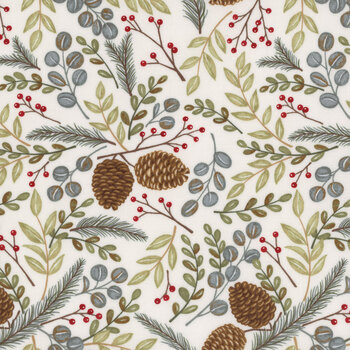 Winter Friends 56131-11 Snowy White by Deb Strain for Moda Fabrics