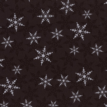 Winter Friends 56134-18 Charcoal Black by Deb Strain for Moda Fabrics