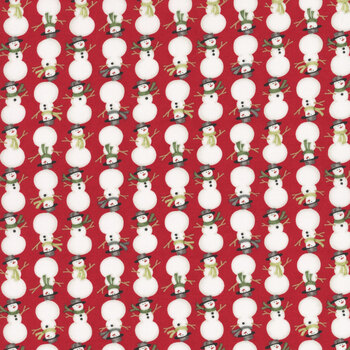 Winter Friends 56135-17 Berry Red by Deb Strain for Moda Fabrics