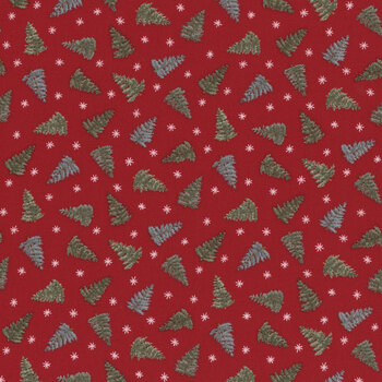 Winter Friends 56136-17 Berry Red by Deb Strain for Moda Fabrics