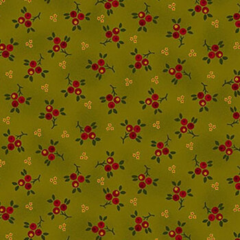 Baubles & Balsam 987-66 Evergreen by Kim Diehl for Henry Glass Fabrics