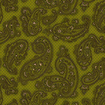 Baubles & Balsam 993-66 Evergreen by Kim Diehl for Henry Glass Fabrics