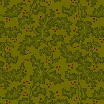 Baubles & Balsam 994-66 Evergreen by Kim Diehl for Henry Glass Fabrics