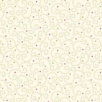 Baubles & Balsam 996-40 Cream by Kim Diehl for Henry Glass Fabrics