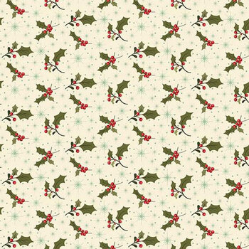 Glisten C16224-EGGNOG by Sandy Gervais for Riley Blake Designs