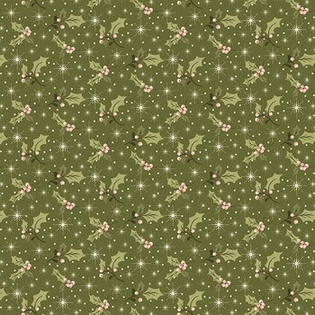 Glisten C16224-GREEN by Sandy Gervais for Riley Blake Designs