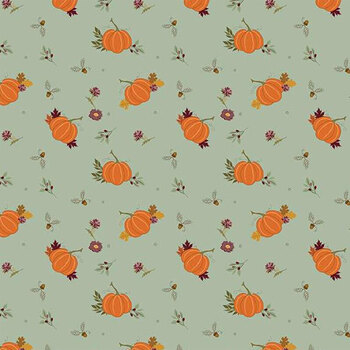 The Awe of Autumn C16192-HAZY by Sandy Gervais for Riley Blake Designs