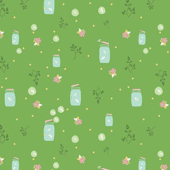 Summer Skies and Fireflies C16373-GREEN by Gracey Larson for Riley Blake Designs