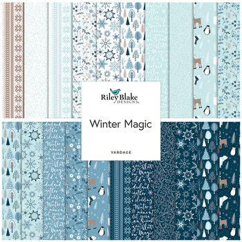 Winter Magic   Yardage by Dani Mogstad for Riley Blake Designs