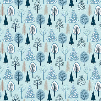 Winter Magic C16362-AQUA by Dani Mogstad for Riley Blake Designs